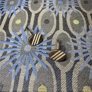 Vintage Swank Men's Gold Tone Classic Cuff Links